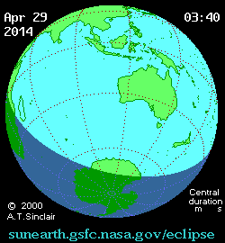 Rare Solar Eclipse Coming April 29